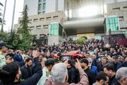 ببینید | مراسم تشییع و تدفین مرحوم محمدرضا هاشمی نیا رئیس فقید مرکز حراست وزارت راه و شهرسازی (۱)