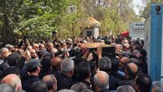 ببینید | مراسم تشییع و تدفین مرحوم محمدرضا هاشمی نیا رئیس فقید مرکز حراست وزارت راه و شهرسازی (۲)