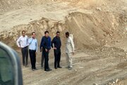 ببینید|بازدید مدیرکل راهداری و حمل و نقل جاده‌ای استان البرز از پروژه احداث کنارگذر پل شهید رئیسی B1