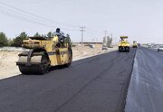 ببینید/ اجرای عملیات روکش آسفالت کمربندی شهرستان انار در استان کرمان