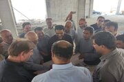 بازدید استاندار بوشهر از بیمارستان 110 تختوابی عسلویه