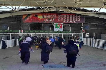 ثبت تردد بیش از ۱۷۹ هزار زائر از مرز مهران در هفته نخست ماه صفر