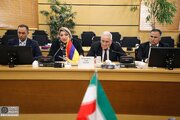 ببینید | نشست مدیرعامل شرکت ساخت و توسعه زیربناهای حمل‌ونقل کشور با هیئت ارمنستانی درخصوص آخرین وضعیت احداث پل دوم مرز نوردوز