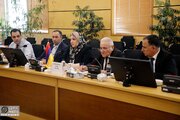 ببینید | نشست مدیرعامل شرکت ساخت و توسعه زیربناهای حمل‌ونقل کشور با هیئت ارمنستانی درخصوص آخرین وضعیت احداث پل دوم مرز نوردوز