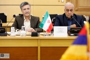ببینید | نشست مدیرعامل شرکت ساخت و توسعه زیربناهای حمل‌ونقل کشور با هیئت ارمنستانی درخصوص آخرین وضعیت احداث پل دوم مرز نوردوز