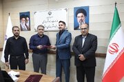 ببینید| آیین انعقاد تفاهم‌نامه بازآفرینی پایدار در محلات هدف کوت‌عبدالله با حضور معاون شرکت بازآفرینی شهری ایران، نماینده اهواز، مدیرکل راه و شهرسازی خوزستان و شهردار
