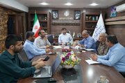 نشست مدیر کل با شهردار شُنبه در استان بوشهر