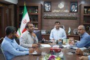 نشست مدیر کل با شهردار شُنبه در استان بوشهر