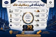 اطلاع‌نگاشت| اهم اقدامات شرکت آزمایشگاه فنی و مکانیک خاک در استان گلستان (بهار ۱۴۰۵ )