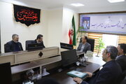 تجلیل مدیرکل راه و شهرسازی استان البرز از کارکنان مدیریت حراست