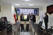 تجلیل مدیرکل راه و شهرسازی استان البرز از کارکنان مدیریت حراست