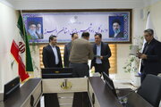 تجلیل مدیرکل راه و شهرسازی استان البرز از کارکنان مدیریت حراست