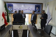 تجلیل مدیرکل راه و شهرسازی استان البرز از کارکنان مدیریت حراست