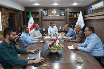 نشست مدیر کل با شهردار شُنبه در استان بوشهر