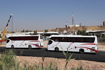 ️اعزام مستقیم زائران از پایانه مرزی خسروی به کربلا با همان ناوگان ورودی از سراسر کشور