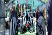 گزارش تصویری //تداوم ورود زائران خارجی اربعین از پایانه مرزی بازرگان؛ حرکت کاروان‌های عشق به سوی تمرچین و کربلای معلی
