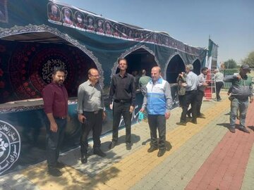 برپایی ۸ موکب پذیرایی در محورهای مواصلاتی استان زنجان برای زائران اربعین حسینی