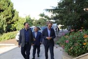 استقبال مدیرکل راه و شهرسازی استان قزوین از معاون توسعه مدیریت و منابع انسانی وزارت راه و شهرسازی
