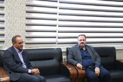 استقبال مدیرکل راه و شهرسازی استان قزوین از معاون توسعه مدیریت و منابع انسانی وزارت راه و شهرسازی