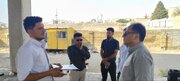 بازدید سرپرست اداره کل راه و شهرسازی استان البرز از عملیات عمرانی و توسعه ساختمان دیوان محاسبات، پروژه مرکز جامع سالمندان و کتابخانه نابینایان استان