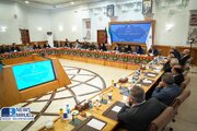 ببینید | نشست هم اندیشی وزیر راه و شهرسازی با اعضای جامعه مهندسان مشاور در حوزه راه و راه آهن