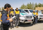 ببینید| اعزام همکاران راهداری و حمل و نقل جاده‌ای خراسان جنوبی  به مرز مهران