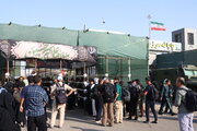 تردد زائر از مرز شلمچه 7 مرداد