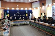 ببینید| جلسه ستاد اربعین حسینی با حضور معاون وزیر کشور، استاندار خوزستان و مدیرکل راه و شهرسازی خوزستان در خرمشهر