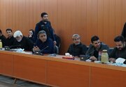 ببینید| جلسه ستاد اربعین حسینی با حضور معاون وزیر کشور، استاندار خوزستان و مدیرکل راه و شهرسازی خوزستان در خرمشهر