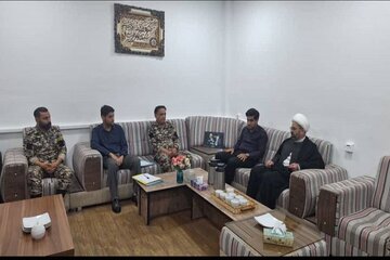 دیدار رئیس شهرستان دشتی با رئیس دادگستری شهرستان دشتی