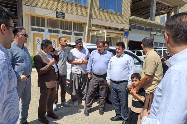 پیگیری وضعیت فاضلاب و گذرهای فرسوده در محلات کم‌برخوردار بوکان آذربایجان غربی