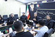 برگزاری نشست قرارگاه حمل‌ونقل جاده‌ای زائران اربعین حسینی در پایانه مرزی شلمچه