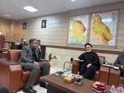 ببینید |برگزاری نشست مشترک مدیرکل راه و شهرسازی خوزستان با نماینده شوشتر و گتوند در مجلس شورای اسلامی با هدف بررسی پروژه‌های حوزه راه و شهرسازی