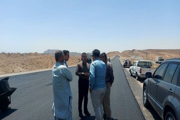 وجود مطالبات ۱.۵ همتی پیمانکاران مانع ساخت بزرگراه زاهدان - خاش نشد