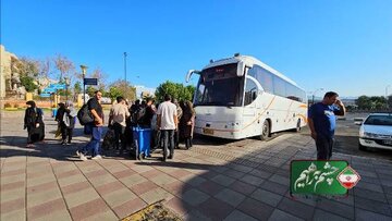 بسیج امکانات ناوگان مسافری زنجان برای تردد زائران اربعین/ ثبت ۳۱۵ سفر به مقصد پایانه مرزی مهران