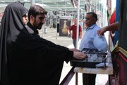 ببینید | تردد روان زائران اربعین حسینی از پایانه مرزی چذابه | جمعه ۹ مرداد