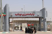 ببینید | تردد روان زائران اربعین حسینی از پایانه مرزی چذابه | جمعه ۹ مرداد