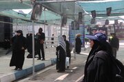 ببینید | تردد روان زائران اربعین حسینی از پایانه مرزی چذابه | جمعه ۹ مرداد