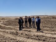 ببینید | گزارش تصویری از آماده سازی سایت 60 هکتاری سایت نهضت ملی مسکن و جوانی جمعیت آبادان در منطقه ذوالفقاری