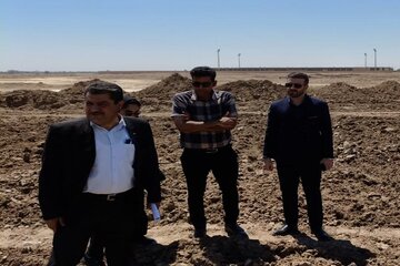 ببینید | گزارش تصویری از آماده سازی سایت 60 هکتاری سایت نهضت ملی مسکن و جوانی جمعیت آبادان در منطقه ذوالفقاری