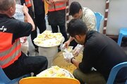 ببینید|برپایی موکب فعالان حمل ونقل استان البرز در  پایانه مرزی مهران و پذیرایی از زائران اربعین حسینی