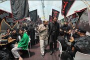 گزارش تصویری //بازدید مجتبی شصتی کریمی مدیرکل امور کنسولی وزارت امور خارجه جمهوری اسلامی ایران با همراهی رایزن اقتصادی کنسولگری ایران در اربیل اقلیم کردستان عراق از نحوه ارائه خدمات و تردد زائران اربعین حسینی از این پایانه مرزی