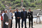 نظارت میدانی مدیرکل راه و شهرسازی استان سمنان بر پروژه های مسکونی و راهسازی شهرستان مهدیشهر