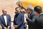 نظارت میدانی مدیرکل راه و شهرسازی استان سمنان بر پروژه های مسکونی و راهسازی شهرستان مهدیشهر