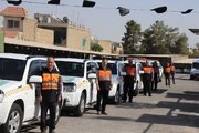 ببينيد |  اعزام اکیپ پشتیبانی اداره‌کل راهداری و حمل‌و‌نقل جاده‌ای استان اصفهان به مرزهای ۴گانه اربعین