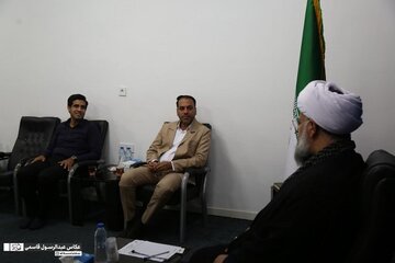 دیدار ریس راه و شهرسازی شهرستان دشتی با امام جمعه شهرستان دشتی