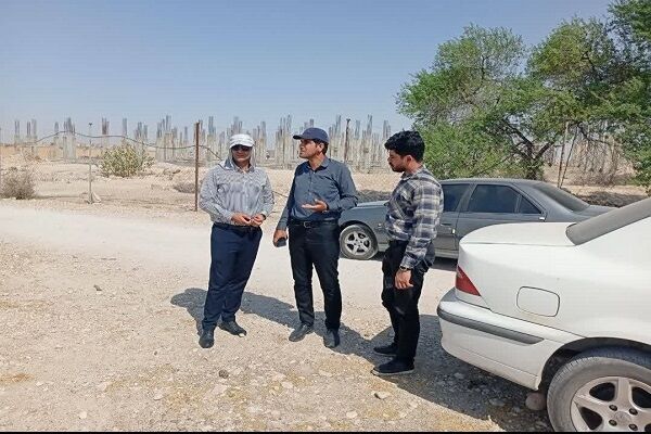 بازدید میدانی از اراضی دولتی شهرستان‌های دشتی و تنگستان در استان بوشهر