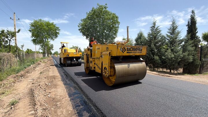 احداث و بهسازی ۲۵ کیلومتر راه روستایی در قزوین طی تیرماه
