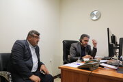 ببینید | گزارش تصویری حضور مدیرکل راه و شهرسازی در مرکز سامانه سامد استانداری خوزستان و پاسخگویی به شهروندان