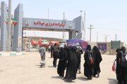 ببینید | تردد روان زائران اربعین حسینی از پایانه مرزی چذابه | یکشنبه ۱۱ مرداد ۱۴۰۵